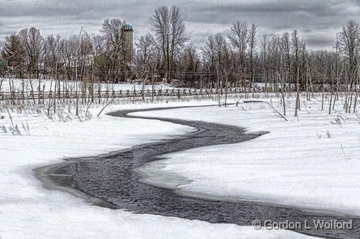 Winter Otter Creek_33948.jpg - Photographed near Lombardy, Ontario, Canada.